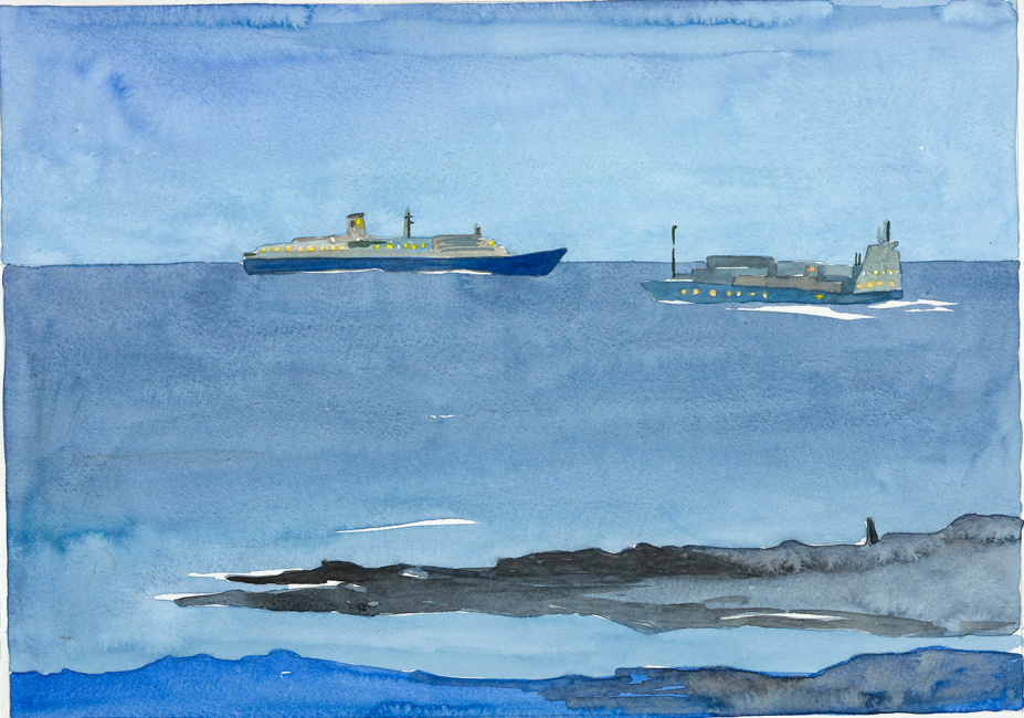 transit ships and wrecks